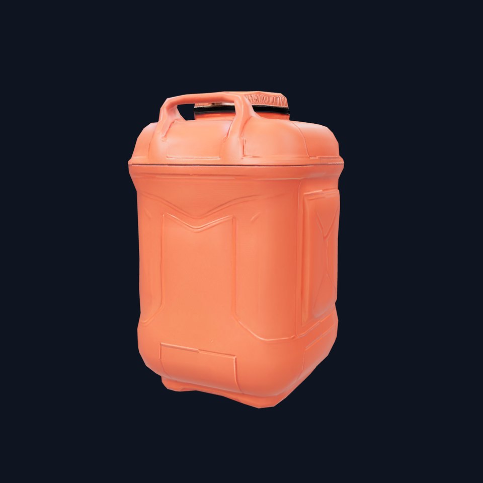 Coral Fuel Canister model pack
